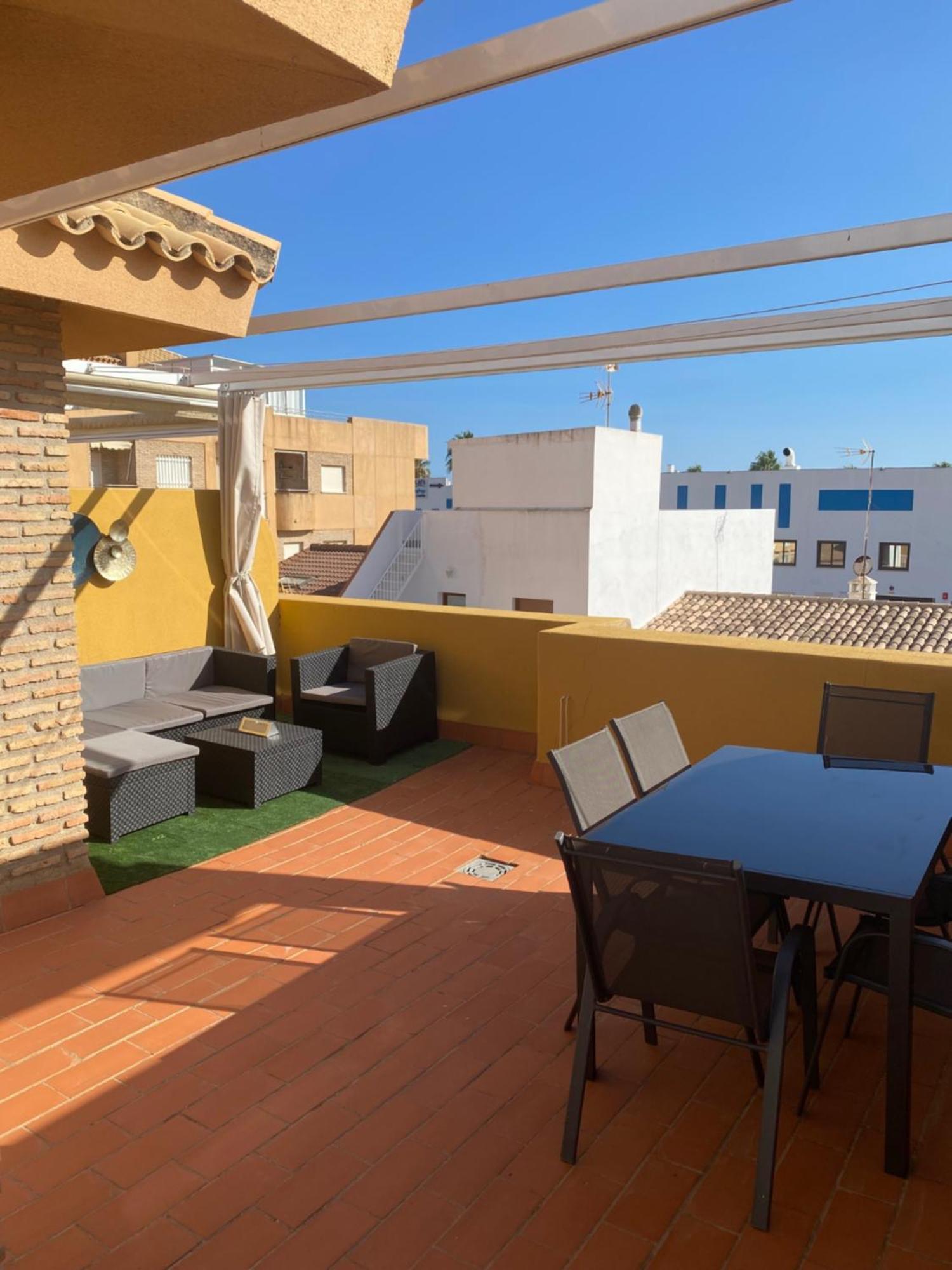 Atico Duplex 2 Linea De Playa En La Antilla Kültér fotó